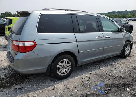 2007 Honda Odyssey Exl from USA, damaged, VIN 5FNRL38627B100802